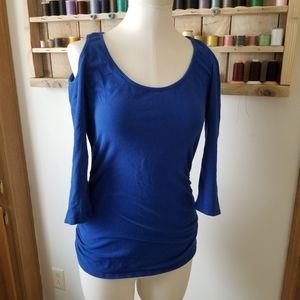 Boston proper cold shoulder tshirt